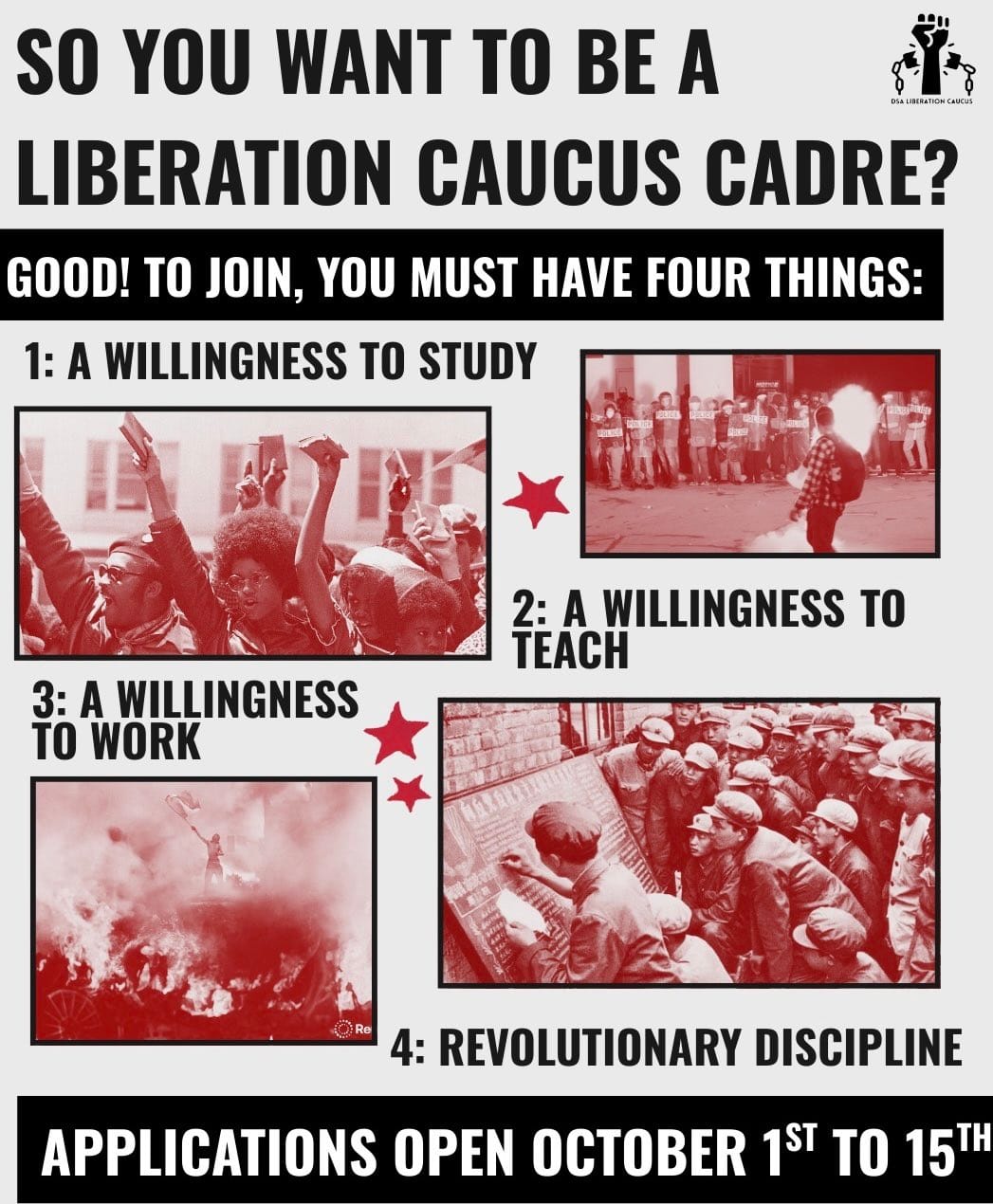 What Does it Take to Be A Liberation Cadre?
